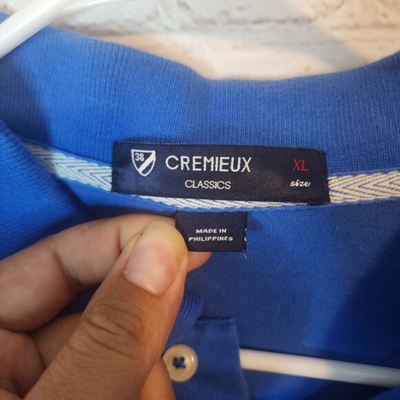 Men's Daniel Cremieux Classic Blue Polo Shirt, Size XL - Picture 2 of 4